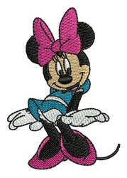 mouse beginner-friendly machine embroidery - Minnie Mouse for Casual Accessories