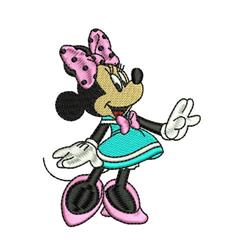 mouse detailed machine embroidery - Minnie Mouse perfect for insulated lunch bags