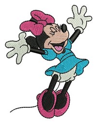 detailed joy machine embroidery pattern - Minnie Mouse Joy perfect for Birthday Hats