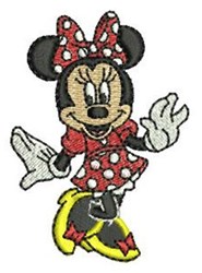 mouse beginner-friendly machine embroidery - Minnie Mouse Small for Kids Room Decor