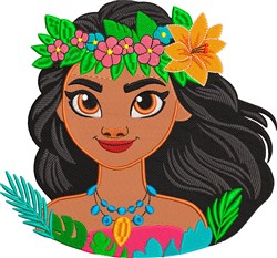 detailed moana machine embroidery pattern - Moana perfect for patchwork quilt blocks