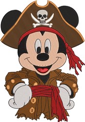 Pirate Mouse Character