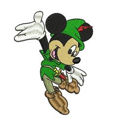 mickey detailed machine embroidery - Robin Hood Mickey perfect for kitchen aprons