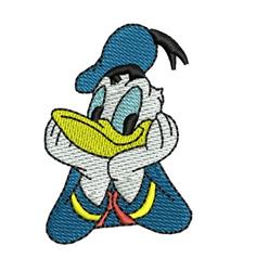 duck beginner-friendly machine embroidery - Sailor Donald Duck for Creative Bags