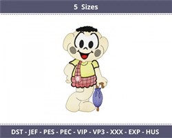 Smudge - 5x7 smudge detailed machine embroidery design perfect for kitchen aprons