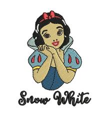 white detailed machine embroidery - Snow White perfect for Festive Decorations
