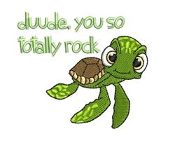 Squirt - 4x4 squirt detailed machine machine embroidery design perfect for T-Shirts