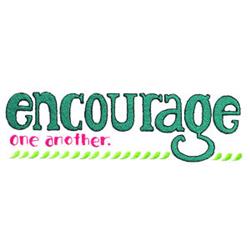 Encourage One Another