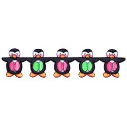Penguin Chain Border