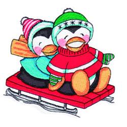 Sledding Penguins