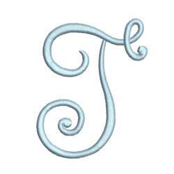 Classic Script T2 - 4x4 script quick stitch embroidery design for reusable tote bags