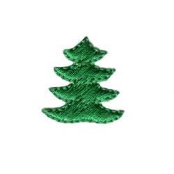 Mini pine tree - 4x4 tree quick stitch machine embroidery design for reusable tote bags