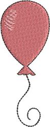 quick stitch balloon machine embroidery pattern - Balloon for Party Invitations