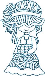 sue redwork machine embroidery - Bluework Crochet Sue for decorative pillow covers