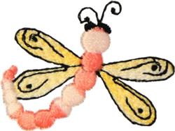 Dragonfly - 4x4 dragonfly quick stitch embroidery design for Kids Crafts