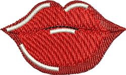 Lips - 4x4 lip beginner-friendly machine embroidery design perfect for Cosmetic Bags