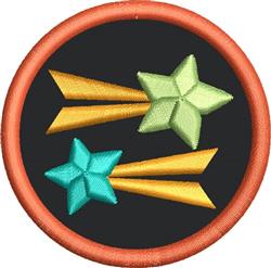 patch applique machine embroidery - Outer Space 4 Applique or Patch for Childrens Clothing