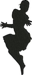 beginner-friendly dancer machine embroidery pattern - Salsa Dancer for Costume Accessories