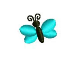 butterfly quick stitch machine embroidery - Tiny Butterfly for patchwork quilt blocks