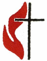 quick stitch cross machine embroidery pattern - Cross for Personal Accessories