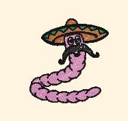 tequila worm clipart transparent