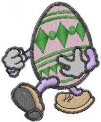 Egghead Designs Free Funny Egg Embroidery Design | EmbroideryDesigns.com