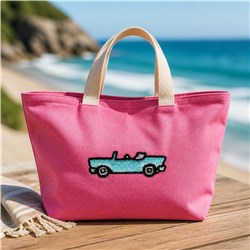 57 - 4x4 design quick stitch machine digital embroidery design for Beach Bags