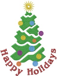 Abstract Christmas Tree