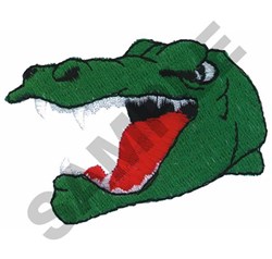 ALLIGATOR - 4x4 alligator beginner-friendly machine embroidery design for Backpacks