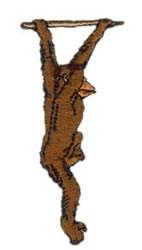 Ape - 4x4 ape quick stitch machine embroidery design for Kids Clothing Accents