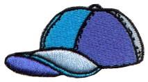 Ball Cap - 4x4 cap beginner-friendly machine embroidery design for cute baby onesies