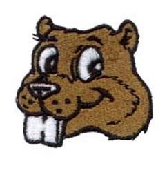 beaver beginner-friendly machine embroidery - Beaver for decorative pillow covers