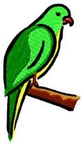 beginner-friendly bird machine embroidery pattern - Bird perfect for kitchen aprons