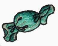BLUE CANDY - 4x4 candy beginner-friendly machine embroidery design for Party Favors