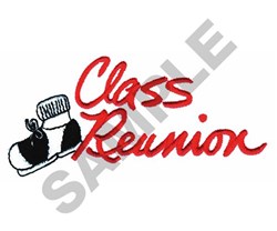 reunion beginner-friendly machine embroidery - CLASS REUNION for Memory Books