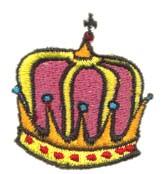 Crown - 4x4 crown beginner-friendly embroidery design for decorative pillow covers