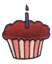 Cupcake - 4x4 cupcake beginner-friendly machine embroidery design for cute baby onesies