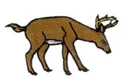 reindeer beginner-friendly machine embroidery - Deer perfect for patchwork quilt blocks