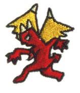 demon beginner-friendly machine embroidery - Demon perfect for patchwork quilt blocks