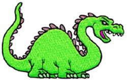 Dragon - 4x4 dragon beginner-friendly machine embroidery design for Lunch Boxes