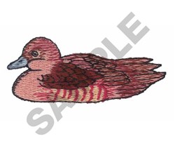 DUCK - 4x4 bird beginner-friendly embroidery design for Childrens Apparel