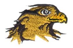 Eagle - 4x4 bird beginner-friendly embroidery design for decorative pillow covers