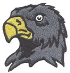 Eagle Head - 4x4 bird beginner-friendly machine embroidery design for Outdoor Gear