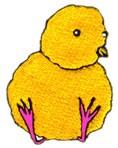 Easter Chicken - 4x4 chicken beginner-friendly embroidery design for cute baby onesies