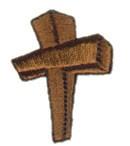 cross beginner-friendly machine embroidery - Easter Cross for festive table runners