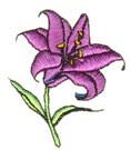 leaf beginner-friendly machine embroidery - Easter Flower perfect for Spring Decor