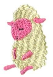 quick stitch easter sheep machine embroidery pattern - Easter Sheep for Nursery Decor