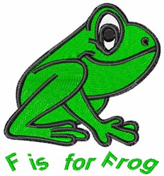 F is for Frog