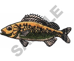 Realistic fish portrait with intricate yellow and green scales, detailed fins, and textures.