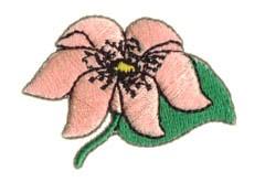 leaf beginner-friendly machine digital embroidery - Flower perfect for kitchen aprons